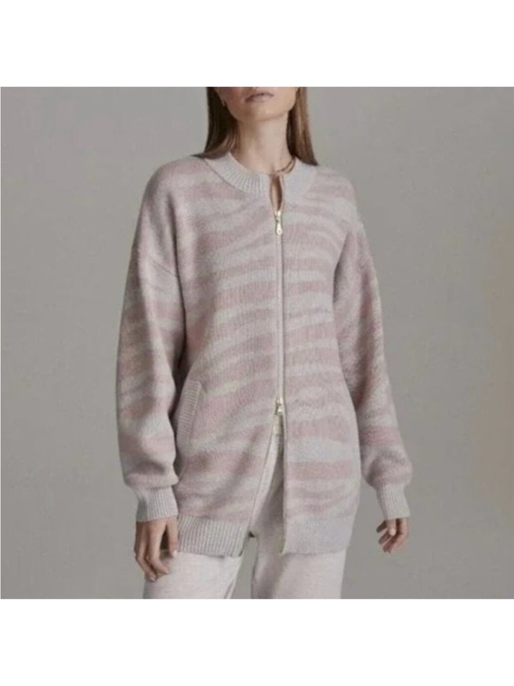 VARLEY ANTHRO Mayberry Casual Chic 2-Way Zip Blush